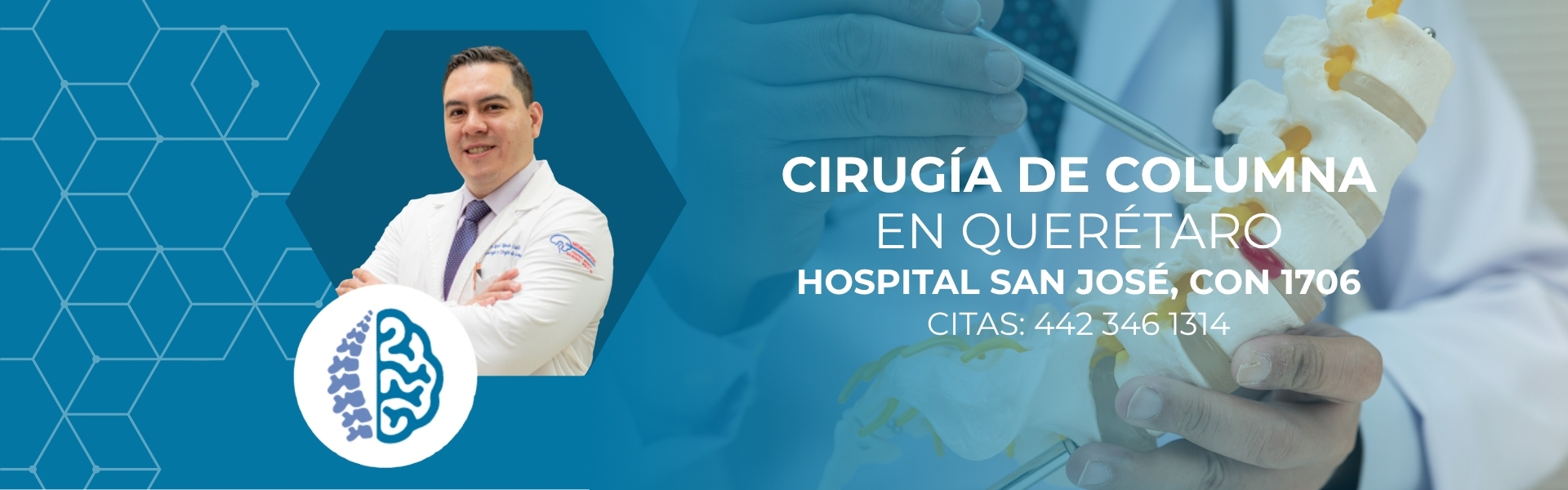 Especialista en Cirugía de columna Querétaro