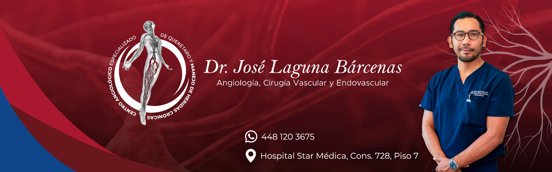 Angiólogos en Querétaro > Dr. José Laguna Bárcenas