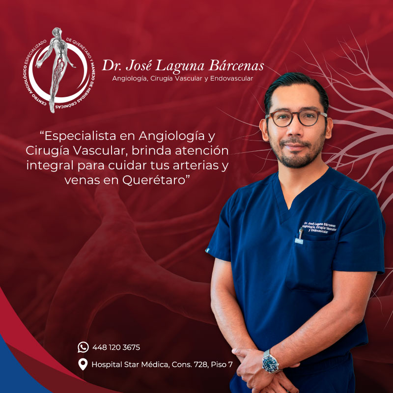 Angiólogos en Querétaro > Dr. José Laguna Bárcenas