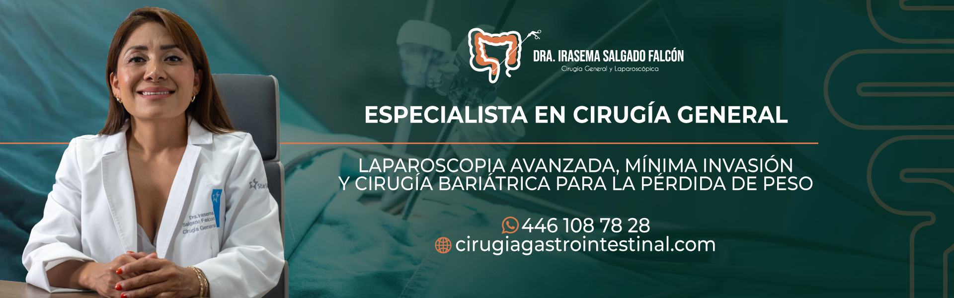 Cirujano Gastrointestinal en Querétaro ▷ Cirugía Robótica de Hernia