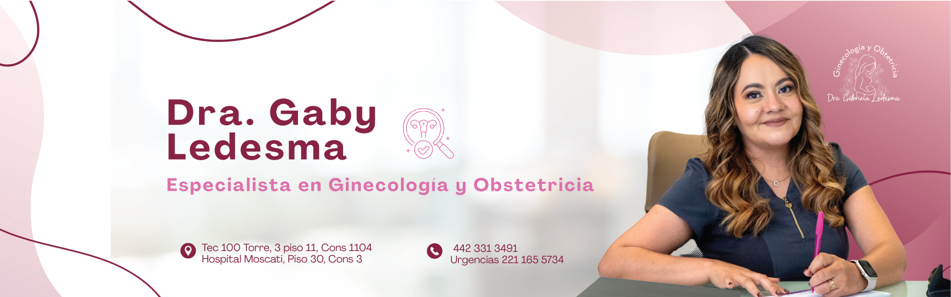 Especialista en Ginecología y Obstetricia ▷ Dra. Gaby Ledesma